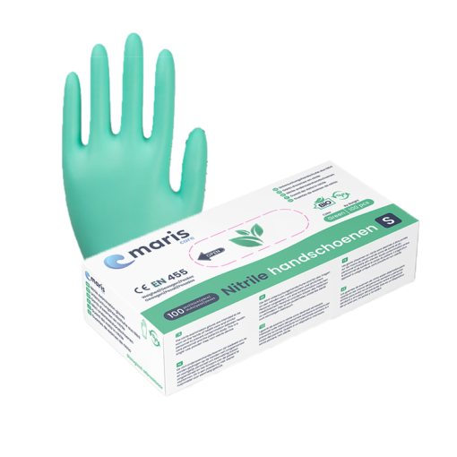 BIODEGRADABLE Nitrile Handschoenen 100 stuks