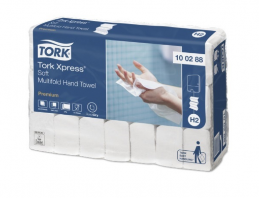 Tork Xpress Soft H2 multifold Premium 21x110stuks 10 02 88