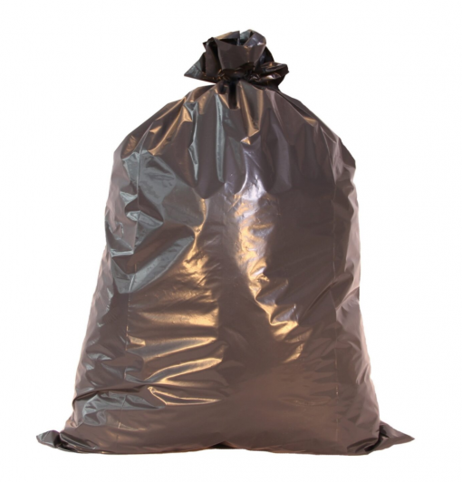 Afvalzak NK HDPE 61x80cm Grijs T23 - 60 Liter - 20 stuks