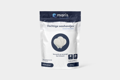 Vochtige washandjes zonder parfum (per 5 verpakt) - Afbeelding 2
