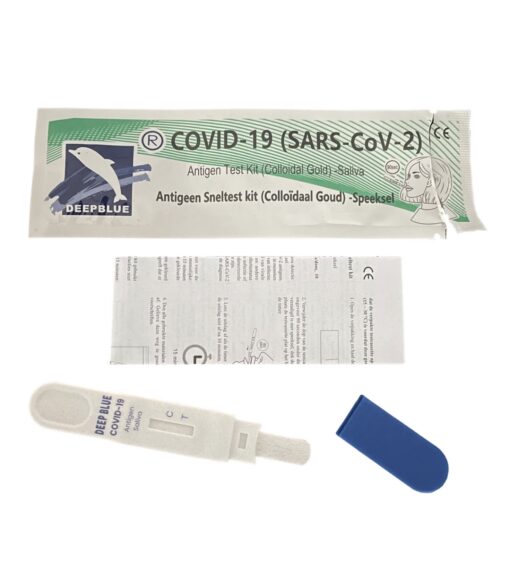Deep Blue Speeksel Antigeen Sneltest Kit