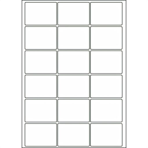 Etiketten | 2700 stuks | 66 x 29 mm | FSC(R)-keurmerk
