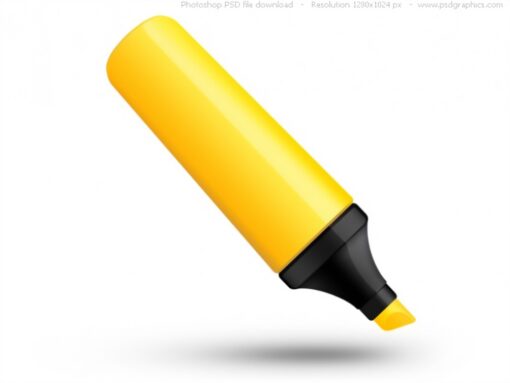 Markeerstift geel