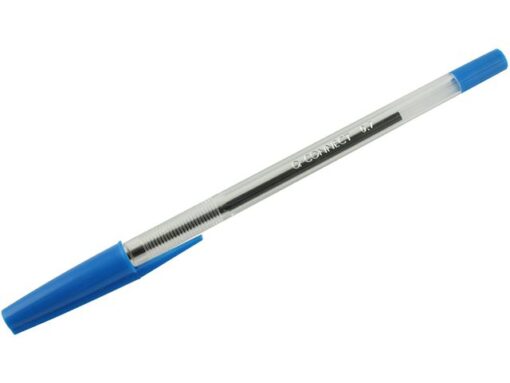 Balpen met dop blauw (50) stuks