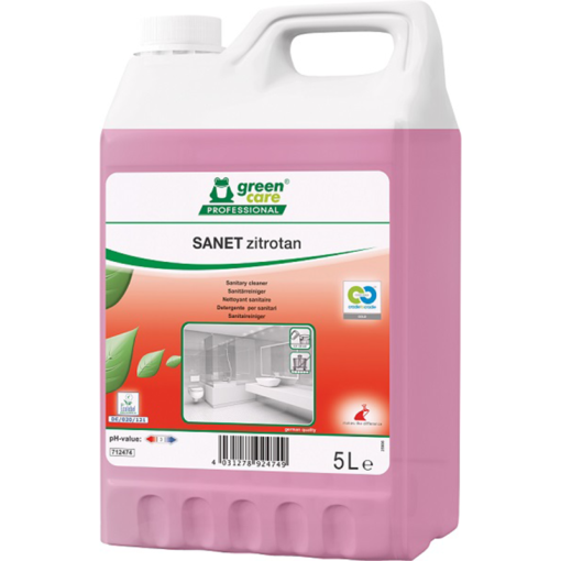 SANET Zitrotan sanitairreiniger 5L