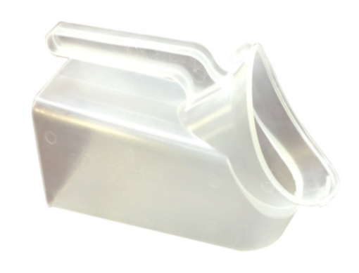 Urinaalhouder Unisex Transparant - 1 st