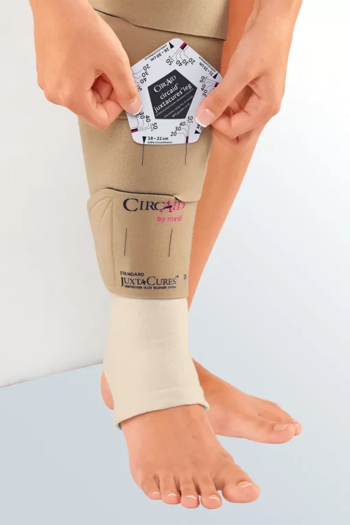 Circaid Juxtalite Onderbeen met Compressie onderkous kort maat L - Afbeelding 2