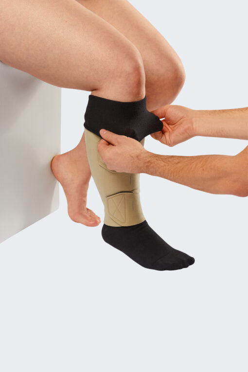 Circaid Juxtalite Onderbeen met Compressie onderkous lang extra wijd - maat M - Afbeelding 2
