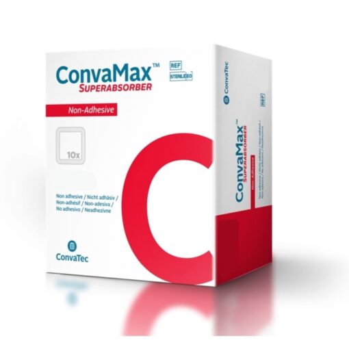 ConvaMax Superabsorberend verband, niet-klevend, 10X10CM - 10 Stuks