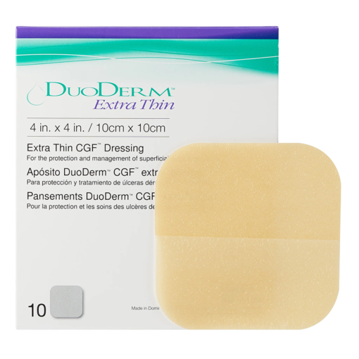 Duoderm Extra Thin Hydrocolloid Verband 10x10cm STERIEL -5 stuks