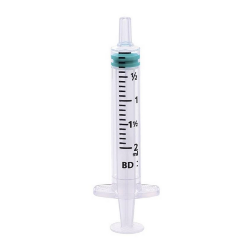 BD Emerald Spuit 3-Dlg Luer Centrisch 2 ml 307727 Steriel - 100 stuks