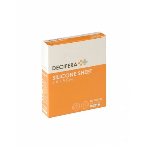 Decifera Silicone Sheet 5 x 7.5 cm - 5 stuks