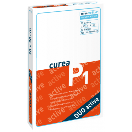Curea P1 SuperCore® Wondverband Duo Active 20 x 30 cm steriel