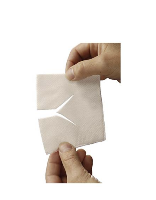 HEKASOFT non-woven drainkompres 10x10cm 4laags STERIEL - 80x 2 stuks