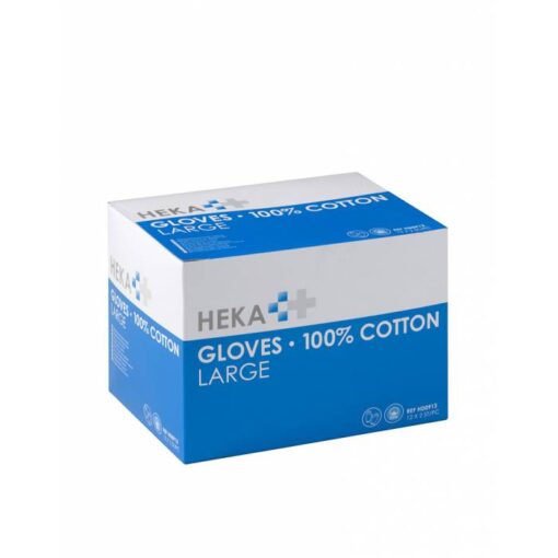 Heka Gloves Katoen L niet-steriel - 1 paar
