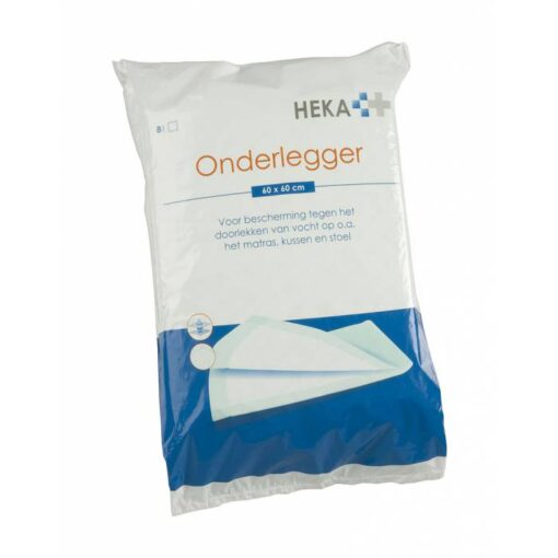 Heka Fluffpulp onderlegger 60 x 60 cm - 8 stuks