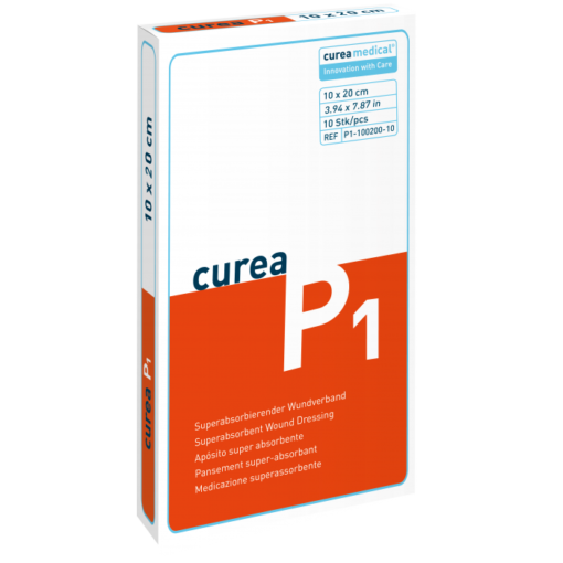 Curea P1 SuperCore® Wondverband 10 x 20 cm steriel - 10 Stuks