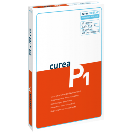 Curea P1 SuperCore® wondverband 20 x 30 cm steriel