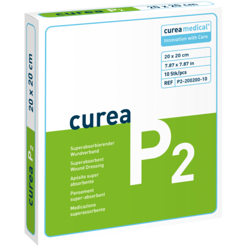 Curea P2 SuperCore® Wondverband 20 x 20 cm steriel - 10 stuks