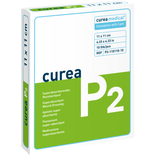 Curea P2 SuperCore® Wondverband 11 x 11 cm steriel - 10 stuks