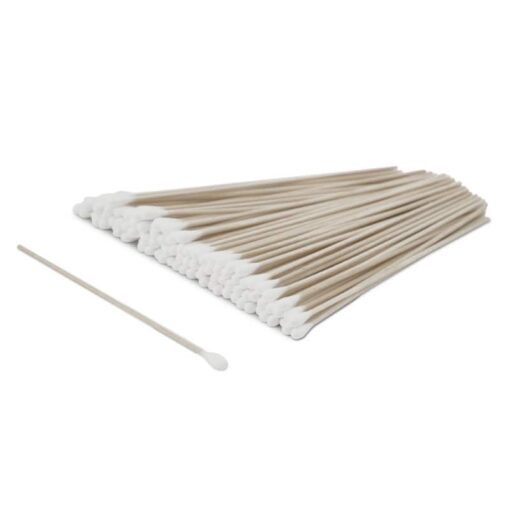 Wattenstaafjes klein prop (4-5 mm) - 15 cm - 100 stuks