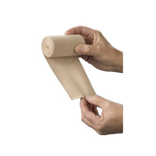 Heka Dur tex 100% cotton compressiezwachtel 5 m x 10 cm niet-steriel - 2 rollen
