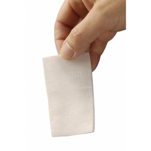 Heka Pres hydrofiel gaaskompres 5 x 5 cm steriel (12 lagen) - 100 stuks