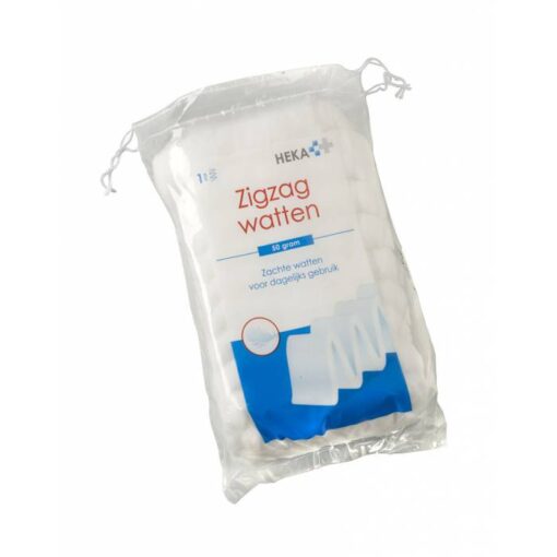 Heka Zigzag Watten 50 gram niet-steriel