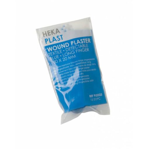 Heka plast detectable wondpleister assorti - 10 zakjes