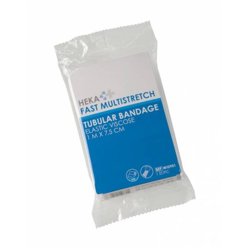 Heka Fast multistretch 7,5 cm x 1 m niet-steriel - 12 rollen