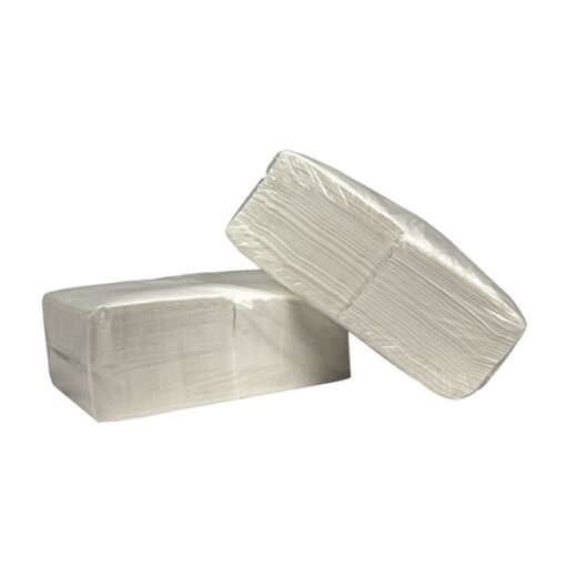 Servetten cellulose wit 2 laags 40 x 40 cm - 40 x 50 stuks