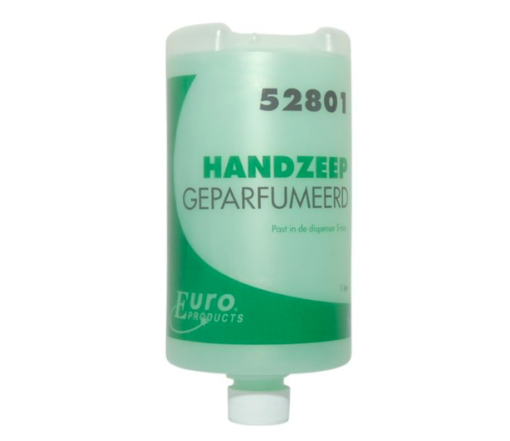 Euro handzeep met tuitje (past in dispenser S-Box) - 6x 1 liter