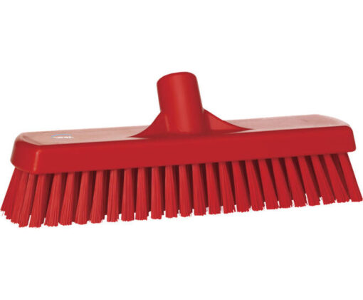 Vikan Schrobber hard rood 30 cm