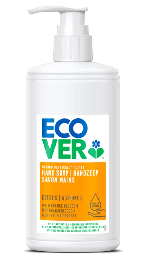 ECOVER Handzeep Citrus en Oranjebloesem (0,25L)