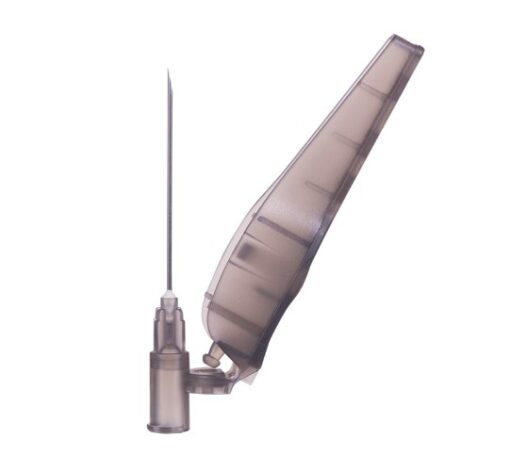 Sol-Care™ Hypodermic Safety Needle, 22G×1¼", 0.7mm×32mm, STERILE - 100 stuks