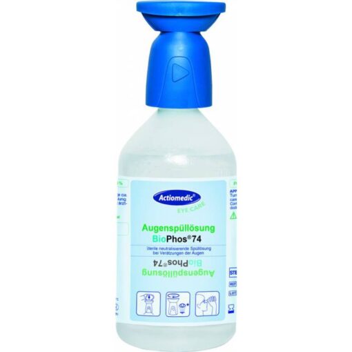 Actiomedic Oogspoelfles BIOPHOS74 PH Neutraal 500 ML