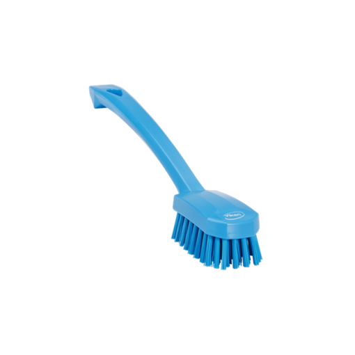 Afwasborstel medium blauw 26 cm - 1 st