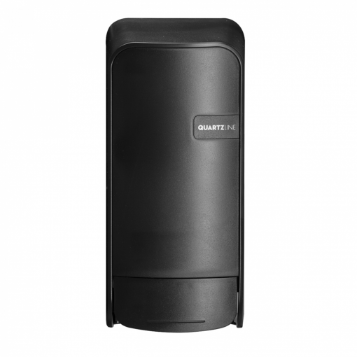 QuartzLine Black Disinfection/Soap Dispenser | Bag-in-Box