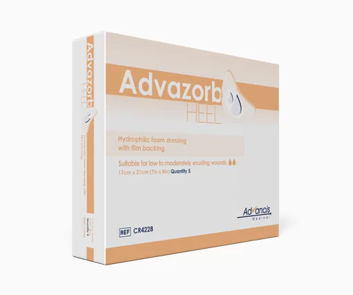 Advazorb Heel - Absorberend schuimverband met toplaag - 5 stuks - Afbeelding 2