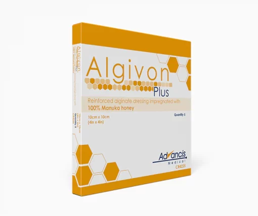 Algivon Plus - 100% Manuka honing (10cm x 10cm) - 5 stuks - Afbeelding 2