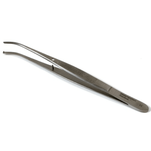 Graefe irispincet 1×2 tanden gebogen rvs (11 cm)