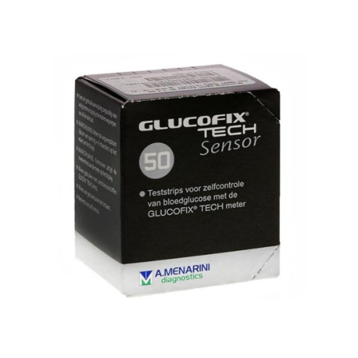 Glucofix Tech Sensor test strips - 50 stuks