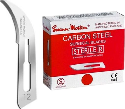 Swann Morton Sterile Blades Ref 0204, No. 3 - 100 stuks