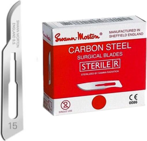 Swann Morton Sterile Blades Ref 0205, No. 3 - 100 stuks