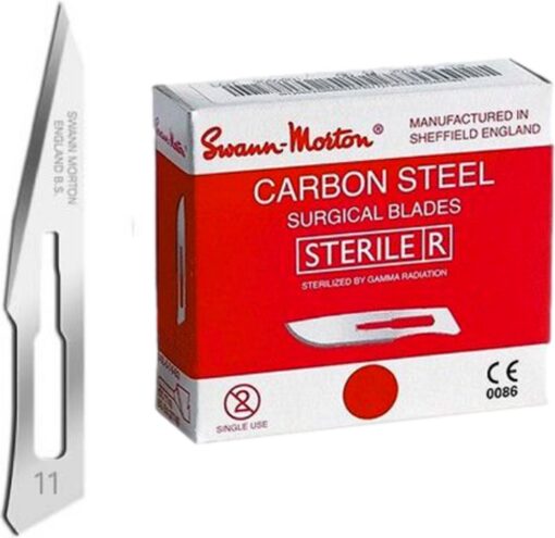 Swann Morton Sterile Blades Ref 0203, No. 3 - 100 stuks