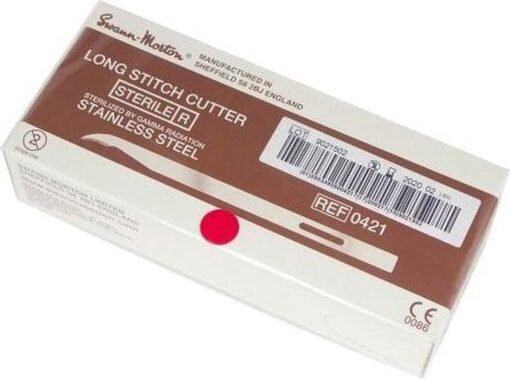 Swann Morton Sterile stitch cutters long Ref 0421 - 100 stuks