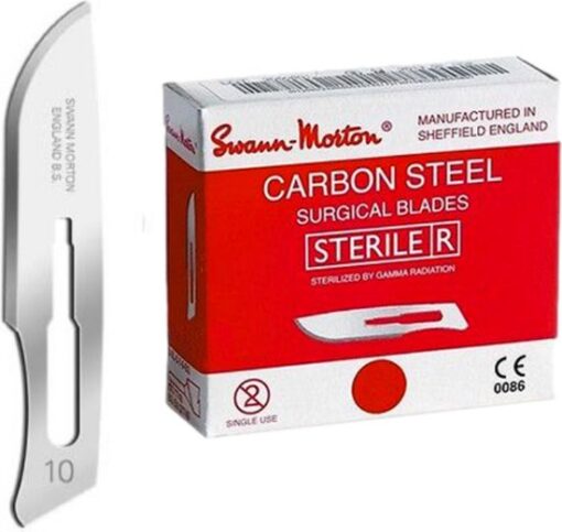 Swann Morton Sterile Blades Ref 0201, No. 3 - 100 stuks
