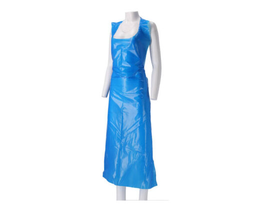 CMT Schort op Blok PE 50 mu Blauw - 25 schorten - Afbeelding 2
