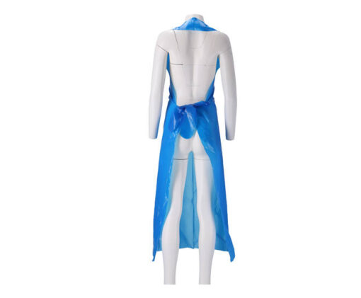 CMT Schort op Blok PE 50 mu Blauw - 25 schorten - Afbeelding 3