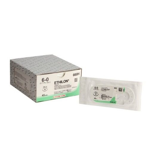 Ethilon hechtdraad 6-0 (FS-3) 660H - 36 stuks
